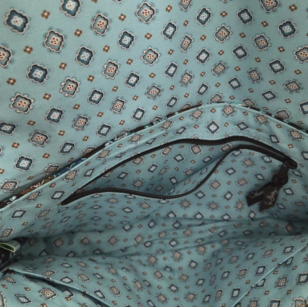 Vera Bradley Knot Just A Clutch Totally Turq Shoulder Bag